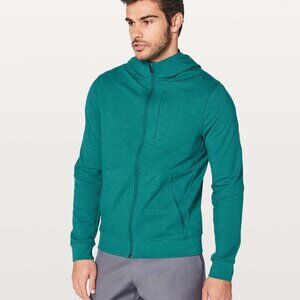 Lululemon City Sweat Zip Hoodie Heathered Laguna Medium